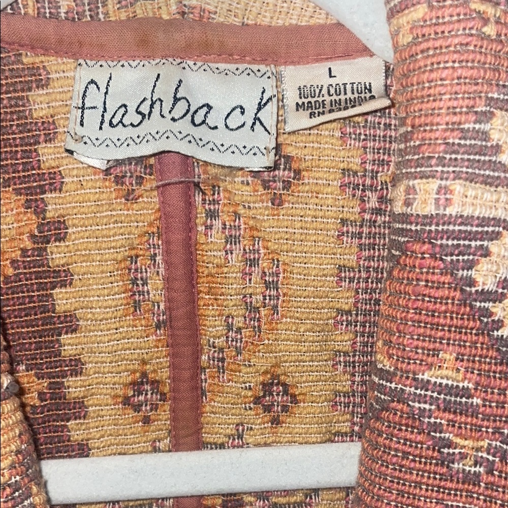 Vintage Patterned Jacket - image 2